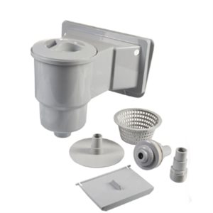 ÉCUMOIRE GRISE GRANDE BOUCHE HT UNE SEULE PIECE