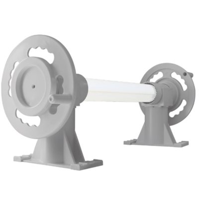 ENS. ROULEAU SOLAIRE HT GRIS