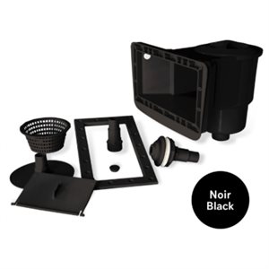 ÉCUMOIRE GRANDE BOUCHE HT UNE PIECE NOIR