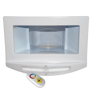 CACHE VIS D'ÉCUMOIRE AVEC LUMIERE DEL COULEUR POUR HT