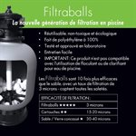 FILTRABALLS BOITE DE 700G ÉQUIVAULT A 22.5 KG SABLE