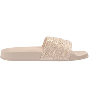 SANDALE SLIPPY JUTE CREME