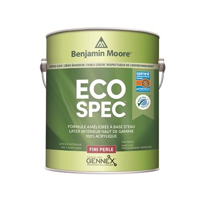PEINTURE ECO SPEC FINI PERLE - BLANC (3,79 L) PEINTURE ECO SPEC FINI PERLE - BLANC (3,79 L)