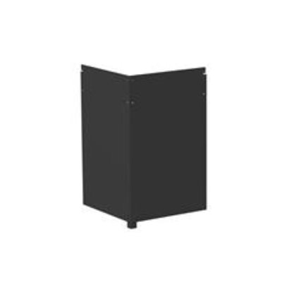 PANNEAU ARRIERE NOIR POUR MEUBLE D'ANGLE DE CUISINE PANNEAU ARRIERE NOIR POUR MEUBLE D'ANGLE DE CUISINE