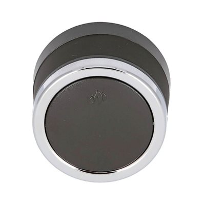 BOUTON DE CONTROLE ROND NOIR PETIT