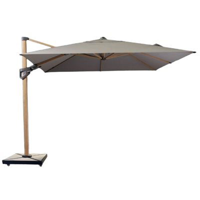 PARASOL SOLIS SUSPENDU 360deg BOIS ET GREGE