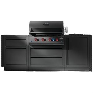 ENS. OASIS 200, GRIL ENC. 32'' SÉRIE 700 AVEC BRUL,ARR,INFRA