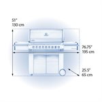 PRESTIGE PRO 665 RSIB WITH INF. SIDE / REAR BURNER