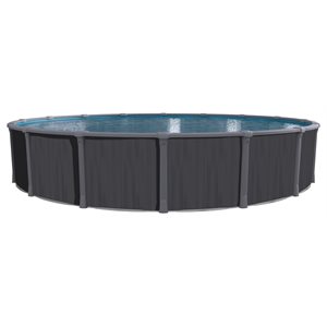 PISCINE HORS TERRE WHISTLER GRISE, MUR NIGHT