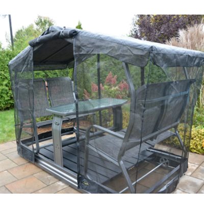 ABRI MOUSTIQUAIRE TAUPE POUR IMPORT ABRI MOUSTIQUAIRE TAUPE POUR IMPORT